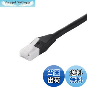�y���������z�o�b�t�@���[ BUFFALO �c���̐܂�Ȃ�LAN�P�[�u�� �J�e�S��6a �X�g���[�g �m�[�}���^�C�v �u���b�N BSLS6ANU30BK