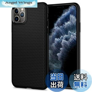 yzySpigenz iPhone11ProP[X ϏՌ ČRMILKi擾 TPU Jی h~ Ռz Qi[d CX[d LbhEGA[ 077CS27232 (}bgEubN)