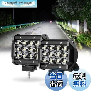 yzLargoods LEDƓ 4C` [NCg 36W LEDCg tHOv zCg 6500k IP67hho p w݌v Px  ȃGl oCN/SUV/ATV/gbN/z@B/Ǝ 2Zb