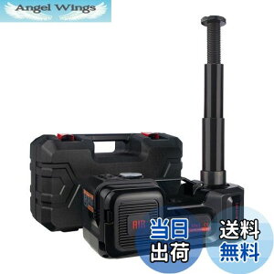 【送料無料】NthPOWER 電動ジャッキ 5t 車用ジャッキタイヤ交換用 セダンとSUVに適合自動車ジャッキ 耐荷重 5トン 車フロアジャッキ 12v DC油圧式 LEDライト・収納ケース付き タイヤ交換するツー