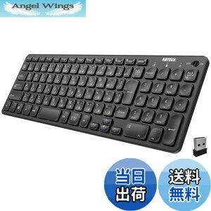 �y���������zArteck 2.4G���C�����X �L�[�{�[�h ���� �y�� �t���T�C�Y �e���L�[�t�� ���f�B�A�@�\ �z�b�g�L�[ �R���s���[�^�[�A�f�X�N�g�b�v�APC�A���b�v�g�b�v�ASurface�A�X�}�[�g�e���r�AWindow