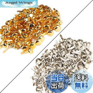 【送料無料】割りピン 割りピン工作(金色+銀色各100個) ットわりぴん 割鋲 画鋲 鉄製 固定用 DIY アクセサリー クラフト用 割ピン 用装飾用 書類整理アルバム スクラップブック 虫ピン