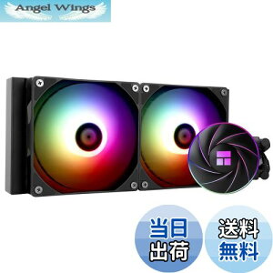 yzThermalright AQUA ELITE 240 ARGB CPUN[[A240N[[TCYA120mm PWMt@×2AS-FDBxAOAAMD/AM4AINTEL LGA1150/1151/1155/1156/1200/2011/1700 pARGBI[CN[[B