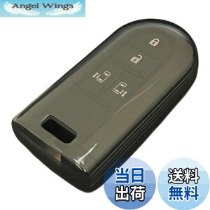 【送料無料】ZANEKO ルーミーキーケース適合トヨタダイハツ タンク タントキーカバー タントカスタム ウェイクキーホルダー新型ムーヴ キャンバス ムーヴカスタムスマートキーケース(ブラ