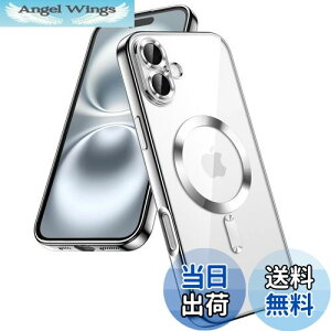 yzJETech iPhone 16 6.1C`p \tgNAP[X JYSʕی MagSafeCX[dΉ ϏՌ dCbLTPUJo[ (Vo[)