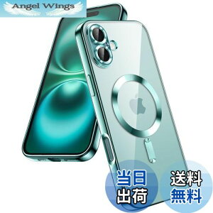 yzJETech iPhone 16 6.1C`p \tgNAP[X JYSʕی MagSafeCX[dΉ ϏՌ dCbLTPUJo[ (eB[u[)