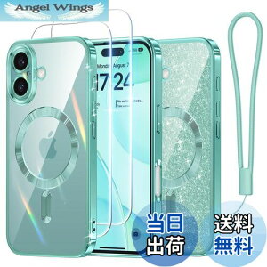 yzMeifigno P[X iPhone 16 6.1C`p [MagSafeΉ] [XN[veN^[2] [Ob^[J[h&XgXgbv] TEhYی iPhone 16 P[Xp eB[