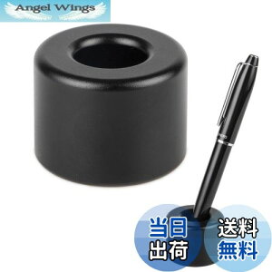 【送料無料】AKEIE ペン立て 1本 おしゃれ ペンスタンド 筆差し 滑り止め付き 万年筆 鉛筆 ボールペンに対応 アルミニウム合金 円柱