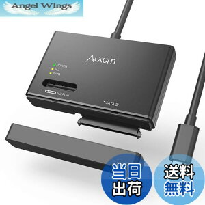 �y���������zAlxum 2-IN-1 NVMe M.2��SATA ���Ή� SSD�O�t���P�[�X-USB 3.2 Gen 2 10Gbps�����f�[�^�]�� UASP/TRIM NVME 2230/2242/2260/2280 22110 M.2(M�L�[/B + M�L�[)��2.5/3.5�C���` SATA HDD�Ή�