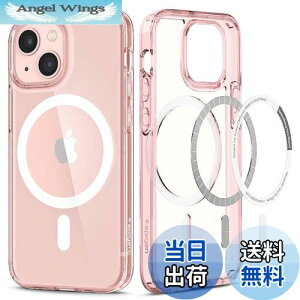 yzSpigen iPhone13MiniP[X MagSafe }Olbg ϏՌ ČRMILKi擾 2d\ 菝h~ }OZ[t KpJo[ CX[dΉ EgEnCubh }O ACS03324 ([Y