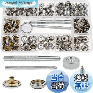 �y���������zWolfride �X�i�b�v�{�^�� �l�W���X�i�b�v �i���X�e�����X�l�W �^�J�X�i�b�v�t�@�X�i�[ �J�[�e���E�Ƌ�E����o�X���� �ł��� �V���o�[ 50�g�Z�b�g