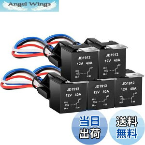yzKiligen 5 JD1912 4Ƀ[ԗp DC12V 40A 12AWG n[lXt J[[SPST[\PbgvO ԂуgbNop