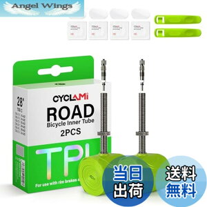 �y���������zCYCLAMI TPU ���y�� 700C ���[�h�o�C�N�p �C���i�[�`���[�u 30g - 700x18/23/25/28/30/32C�Ή� �����\�ȃo���u�c 80mm