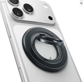 【送料無料】【2025最高傑作&MagRing Pro】 Andobil スマホリング Magsafe マグセーフ リング 落下防止 バンカーリング マグネット【両面マグネット・超强磁力】 スタンド機能&緩まない スマホ リング 360度回転 角度調整可 簡単着脱 マグネットリング 薄型 高級合金素材