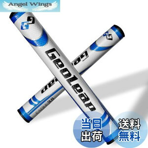 【送料無料】Geoleap パターグリップ-ソフトポリウレタン素材 ラウンド型 軽量ゴルフグリップ 4色 2サイズオプション (青, スタンダードサイズ(2.0))