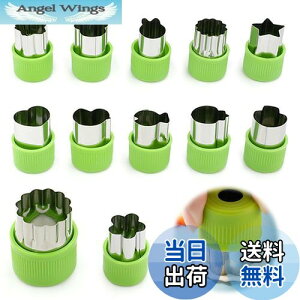 【送料無料】EsiFare クッキー型【12個セット】クッキー型抜き テンレス製 野菜 型抜き 野菜抜き型 かわいい 動物 多角形 星型 花 クッキーの型 野菜カッター 果物カッター お弁当 お菓子 DIY手