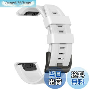 yz[YOCAHU] QuickFit 22 mm oh p for GARMIN(K[~) Fenix 7 Pro Solar/Approach S70 47 mm/Forerunner 965 Ή Xgbv VR xg _炩 h K[~ p oh (white), z