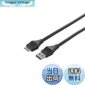 yzobt@[ BUFFALO jo[TRlN^[ USB3.0 A to microB P[u ubN 3m BSUAMBU330BK