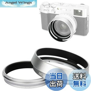 yzJJC ^ Yt[h ˂ގ Fuji X100VI X100V X100F X100T X100S X100 X70 ɑΉ LH-X100 t[h & AR-X100 A_v^ ݊