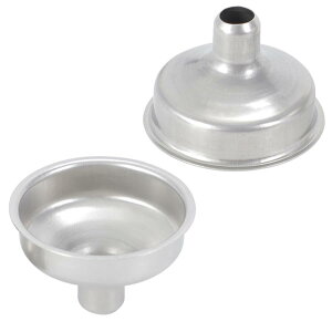 【送料無料】TVETE ステンレスのミニロート【2個セット】充填ボトル用キッチン漏斗 小さな漏斗 液体や粉末移送用 香水 精油 お酒 醤油などの液体用 注ぎ込む用具 注油用具 ワイン用具 旅行