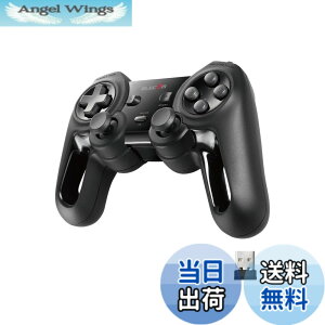 �y���������z�G���R�� ���C�����X �Q�[���p�b�h 13�{�^�� Xinput �U�� �A�� ���ϋv �u���b�N JC-U4113SBK