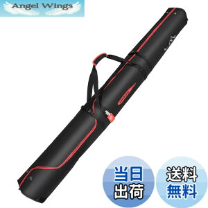 �y���������zKEMIMOTO �X�L�[�P�[�X �X�L�[�o�b�O 200cm�܂őΉ� �I�[���C������ 160-200cm ���b�h