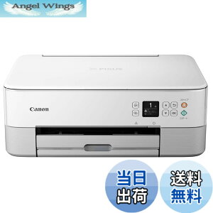 �y���������z�L���m�� Canon �v�����^�[ A4�C���N�W�F�b�g�����@ PIXUS TS5430 �z���C�g 2021�N���f�� �e�����[�N���� 4�F�E��̌^�E�Ή��C���NBC-360/361�V���[�Y
