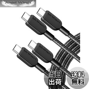 yzy2{ZbgzAnker 310 ϋviC USB-C & USB-CP[u 60W USB PDΉ iPhone 16 / 15 / MacBook Pro iPad Pro iPad Air 5 Galaxy S25 Pixel LG Ή (1.8m ubN)