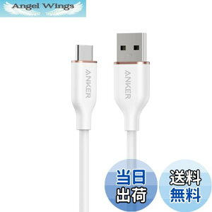 yzAnker USB-C  USB-A P[u (Flow) ܂ȂP[u 15W oht USB-C@Ή VRfލ̗p Galaxy iPhone 16 / 15 eΉ 0.9m NEhzCg