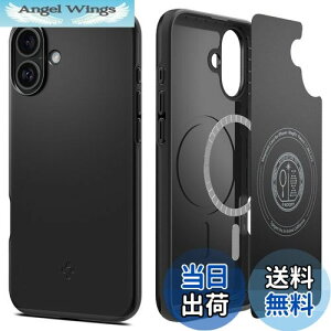 yzSpigen yn18N̋ZṕziPhone 16 P[X MagSafeΉ ϏՌ ^ y }bg ČRMILKi VEtBbgE}OtBbg ACS08186 (ubN)
