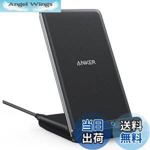 yzAnker PowerWave 10 Stand CX[d QiF iPhone 16V[Y / 15V[Y / 14V[Y Galaxy eΉ ő10Wo (ubN)