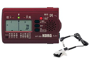 �y���������zKORG (�R���O) � ��p�`���[�i�[ ���� WT-30K + �R���^�N�g�}�C�N CM-300-WHBK �Z�b�g