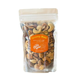 【送料無料】Groovy Nuts グルーヴィナッツ マコなり社長 マツコの知らない世界紹介 ミックスナッツ 150g フレーバーナッツ ナッツ専門店 おつまみ 手土産 中目黒【自家製ベーコンと炭火でナッツをスモーク】 (ベーコンスモークドナッツ)