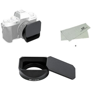 �y���������zJJC ���^�� �����` LH-XF27 �����Y�t�[�h + �t�[�h�L���b�v XF 23mm F2.8 R WR/ Fujinon XF 27mm f/2.8 R WR/ Fujinon XF 27mm f/2.8�����Y �p LH-XF27 �݊� �U39mm�ی�t�B���^�[ �����\
