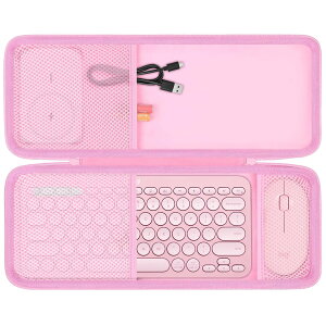 �y���������zco2CREA �Ή� Logicool ���W�N�[�� PEBBLE KEYS 2 K380sRO+M350sRO /M350RO��p���[�P�[�X �s���N