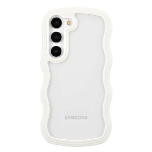 �y���������zQLTYPRI Galaxy S24 �P�[�X�N���A SC-51E / SCG25 TPU �o���p�[ �E�F�[�u ������� �؍� ���� �P�[�X ���� ���^ �y�� �ϏՌ� �X�}�z�P�[�X ���C�����X�[�d�Ή� �X�g���b�v�z�[���t�� �M��