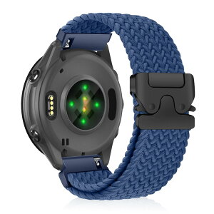 �y���������z[CiimWaa] 20mm �o���h for Garmin Forerunner 570 42mm/Garmin Vivoactive 6/5/Approach S50/S44 �p �����o���h �҂ݍ��� ���v�x���g �N�C�b�N�����[�X ���v�o���h �_�炩�� �ʋC�� �����p�x���g �K�[�~