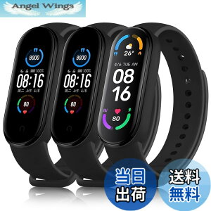 �y���������z[ATUP] �R���p�`�u�� Xiaomi Mi Band 6/5 �o���h �ւ��x���g �_�炩�� �V���R���� �����x���g(��+��+��)