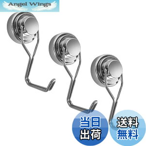 �y���������zMAGHUNT�}�O�l�b�g�t�b�N �y3�Z�b�g�z ���a25MM 360°��]�\ �X�e�����X�� �h�� ���̓}�O�l�b�g�t�b�N ���Εt�� �h�K ���Ό��� �����ω׏d15kg �����ω׏d3kg �L�b�`���p �①�� 