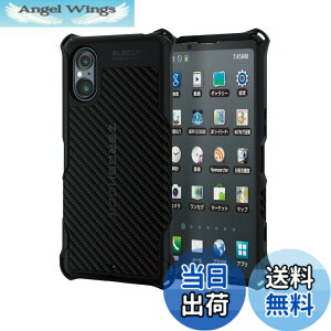 �y���������z�G���R�� Xperia 5 V SO-53D SOG12 �P�[�X �ϏՌ� ZEROSHOCK �l�p�_���p�[ �n�j�J���\�� �O���b�v�e�N�X�`���[ �X�g���b�v�z�[���t�� �u���b�N PMWX233ZEROGBK