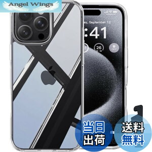 �y���������z�y�ČRMIL�V�K�i�E�ɁX�������zCASEKOO iPhone 15 Pro �p �P�[�X �N���A �ϏՌ� �ω��� �ČRMIL�K�i �X�g���b�t�z�[���t�� �X�}�z�X�^���h�t�� ��Phone15Pro�p�P�[�X 6.1�C���` �uKORI �v�N