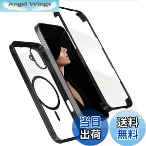 �y���������z�y���ʁIMagsafe�Ή��I�zMcDuLL iPhone 16 Plus �p �P�[�X 6.7�C���` 360�x�ی� 9H�����K���X+PC�f��+TPU�o���p�[ �ϏՌ��� �C�菝�h�~ ���^���C�����X�[�d�Ή� �y�� �����h�~ �w��h�~�A�C