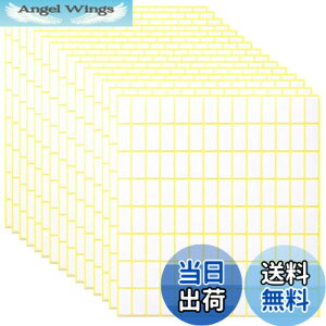 �y���������zGetrays 15�V�[�g �����` ���x���V�[���A1680�� 20x10mm �z���C�g �S�����x���A����\���ʃ��x�� ���O�^�O �l�p�^�X�e�b�J�[ ���߂� �{�g�� �W���[ �t�H���_�[ �w�Z ������ �䏊�p
