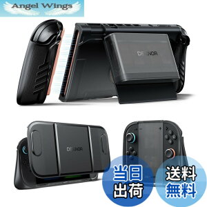 �y���������zDexnor Nintendo Switch 2 �p �P�[�X 2025 �h�b�L���O�Ή��J�o�[ �ό`�O���b�v�����O���\�Ȏ��C�J�[�h�z���_�[�t�� 5�Q�[����2SD�J�[�h���[�������\�L�b�N�X�^���h���t�����g�J