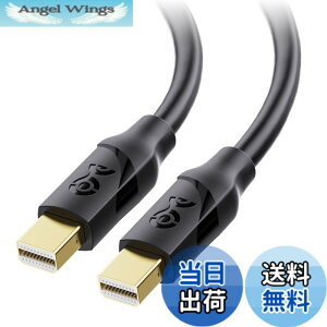 �y9��1���[9��15���܂�100�~�I�t�z�y���������zCable Matters 4K Mini DisplayPort �P�[�u�� 2m �u���b�N