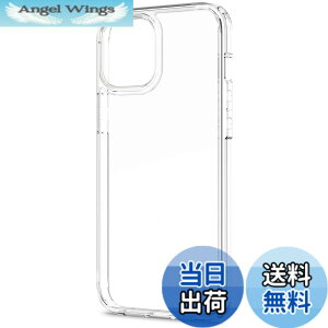 �y���������zSpigen �y�n��18�N�̋Z�p�́z iphone 12 Pro Max �P�[�X �N���A �ϏՌ� �ČRMIL�K�i�擾 ��d�\�� MagSafe �[�d ���菝�h�~ �E���g���E�n�C�u���b�h ACS01618 (�N���X�^���E�N���A)