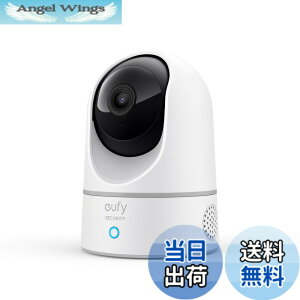 �y���������zAnker Eufy IndoorCam 2K Pan & Tilt�i�����J����)�y�����J����/�l�b�g���[�N�J����/�x�r�[���j�^�[/�y�b�g�����/�����A�V�X�^���g/�i�C�g�r�W����/���[�V�����g���b�L���O/�S���͊�