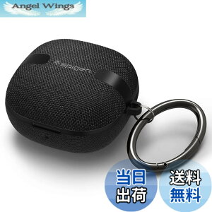 �y���������zSpigen Galaxy Buds2 Pro �P�[�X Galaxy Buds 2 / Pro/live �Ή� �P�[�X �t�@�u���b�N ���C�����X�[�d �Ή� �J���r�i �����O �t�� �Ռ� �z�� �y�� �L�Y�h�~ �ϏՌ� �A�[�o���E�t�B�b�g ASD01278 (