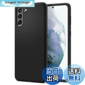 �y���������zSpigen Galaxy S21 �P�[�X [ SC-51B | SCG09 ] TPU �y�� �Ռ��z�� �ČRMIL�K�i�擾 �_�� �ϏՌ� ���C�����X�[�d�Ή� ���L�b�h�E�G�A�[ ACS02422 (�}�b�g�E�u���b�N)
