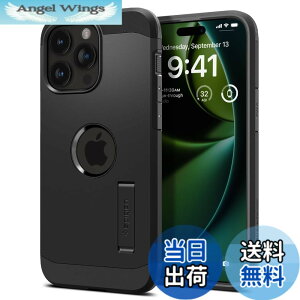�y���������zSpigen �y�n��18�N�̋Z�p�́z iPhone 15 Pro �P�[�X MagSafe �ϏՌ� �X�^���h�t�� �ČRMIL�K�i�擾 �}�O�l�b�g���� 3�w�\�� �J�����ی� ���h�~ �Ռ��z�� ���C�����X�[�d�Ή� �^�t�E�A�[�}